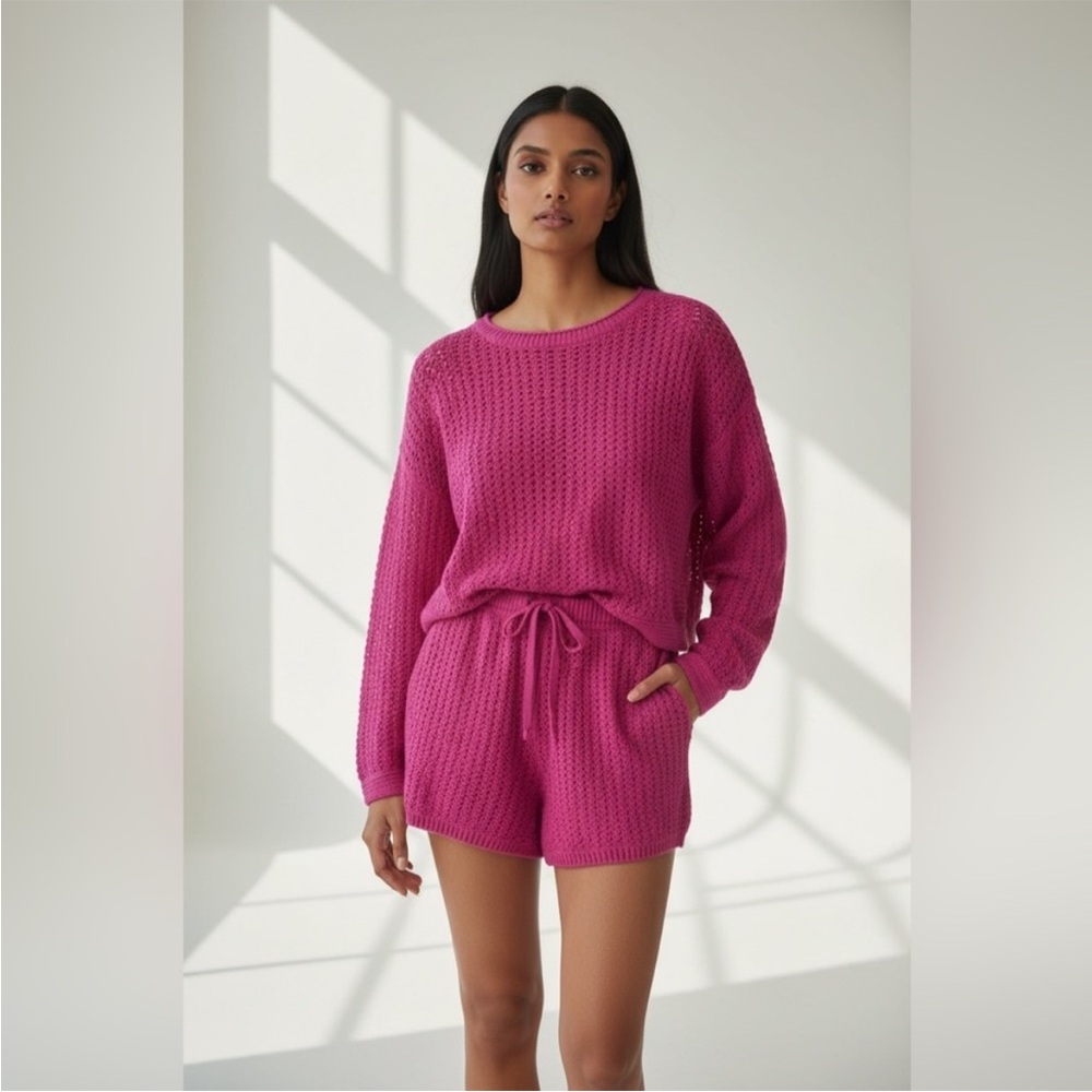 NWT Z Supply Exclusive Cabana Crochet Short Set small